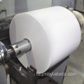 Roll label jumbo kertas PP termal langsung